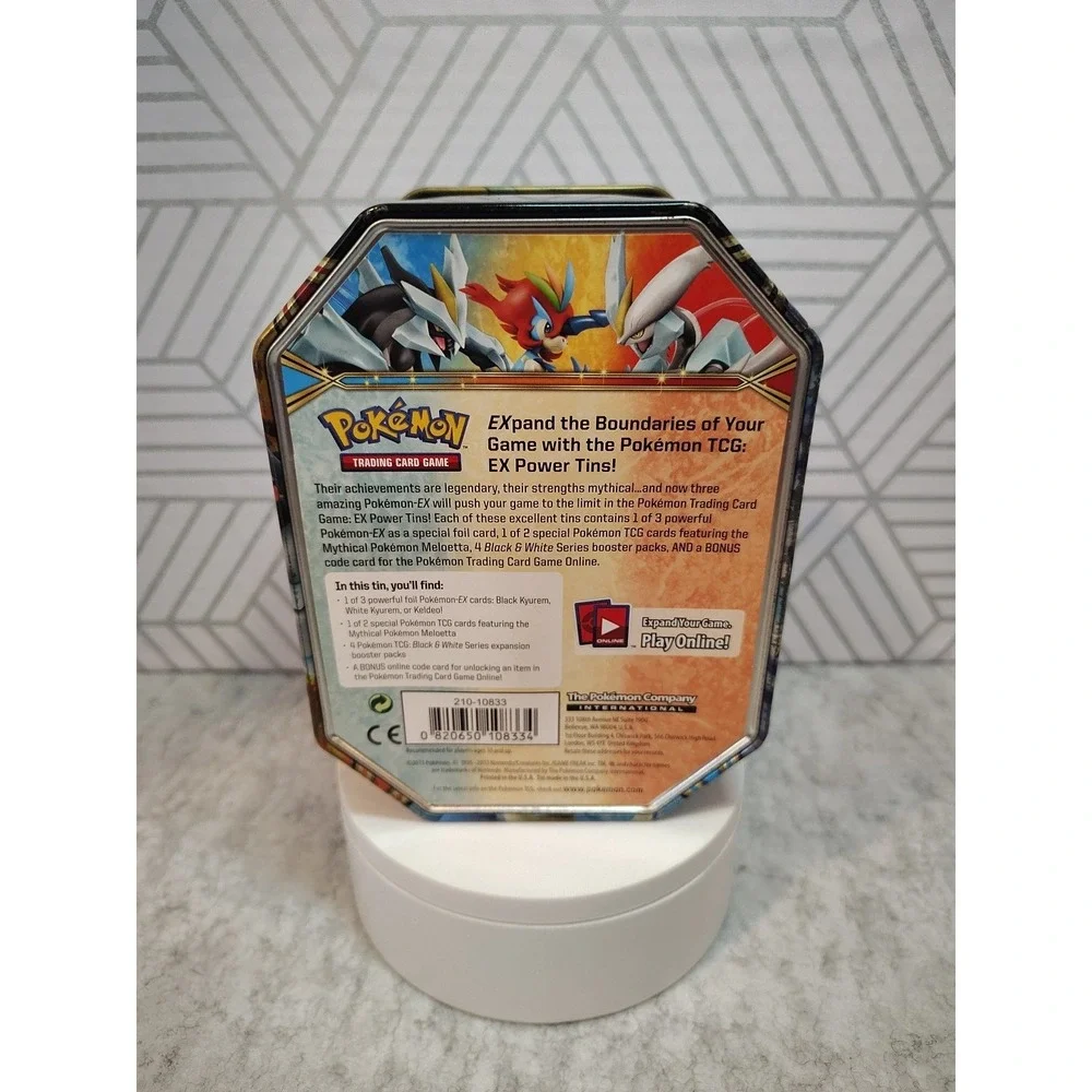 Empty! -‎ Pokemon TCG 2012 Spring Keldeo EX Collectors Tin No Cards